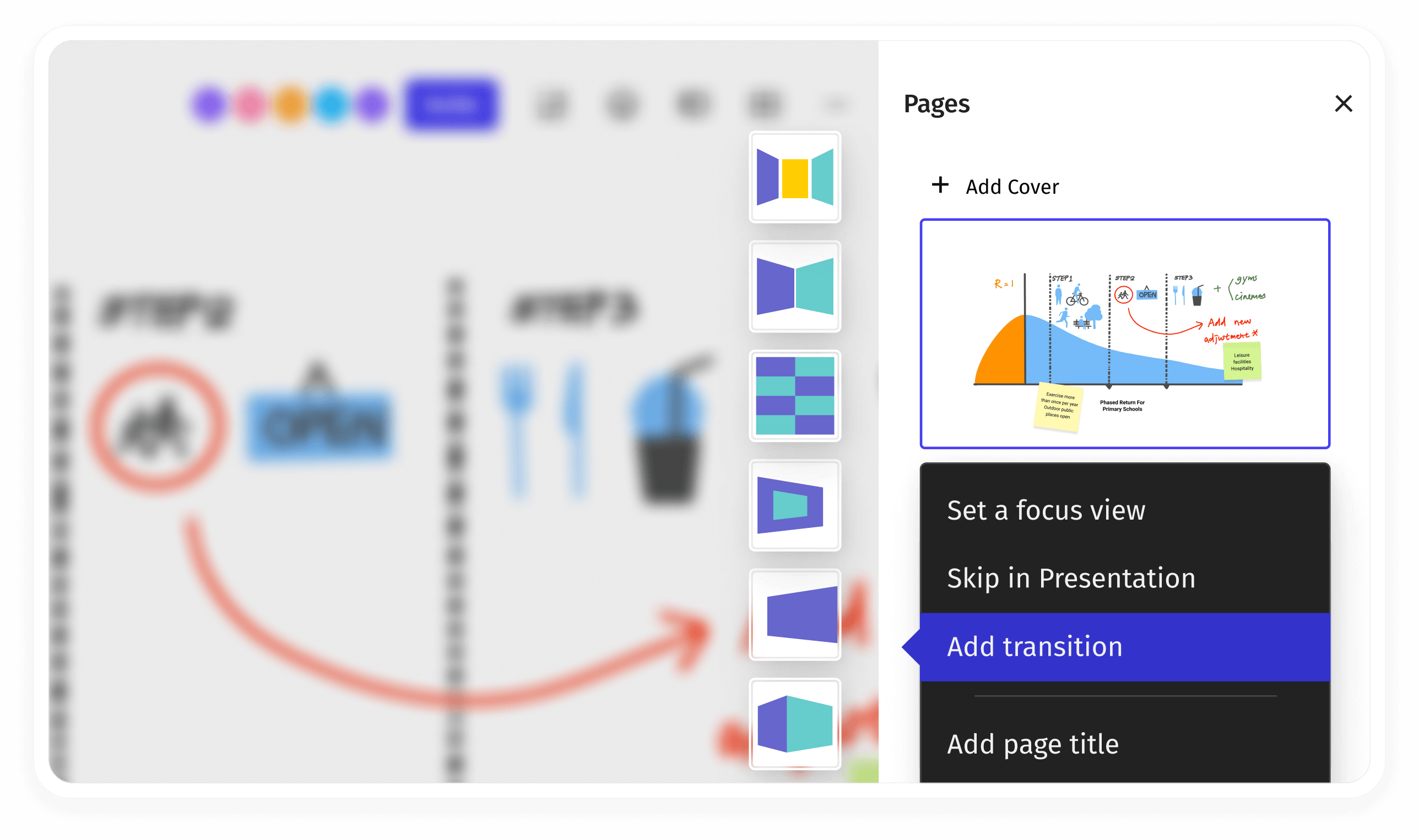 Transition Effects feature