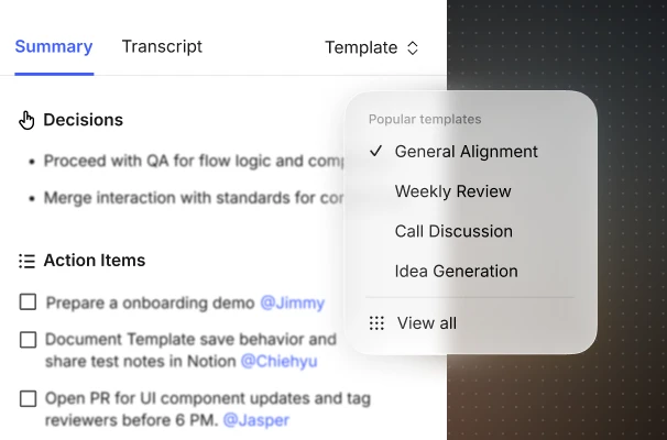 Customizable AI summaries