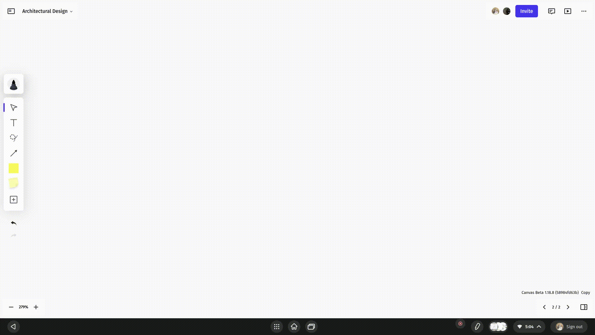 Importing and editing content on Vibe Canvas