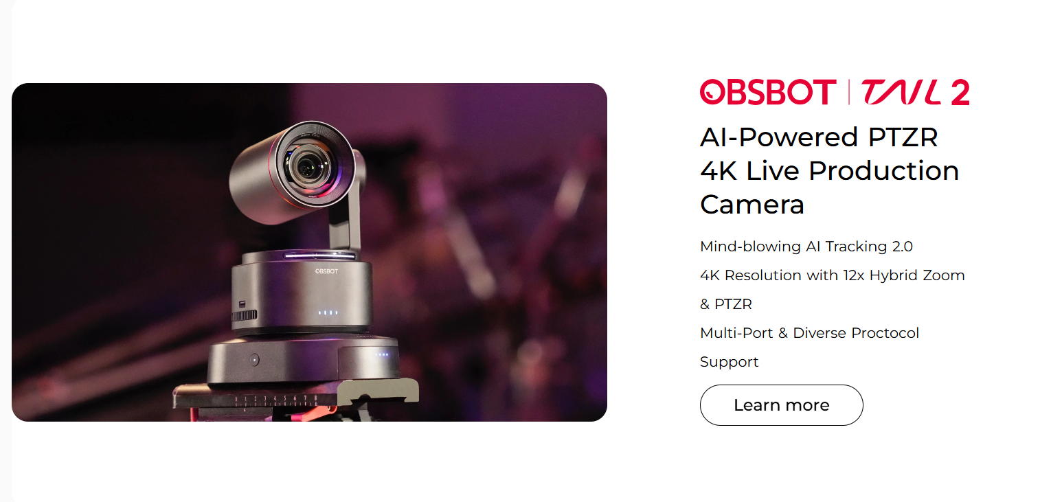 Owl Labs, a smart meeting camera that automatically focuses on speakers and delivers high-quality audio and video for hybrid teams