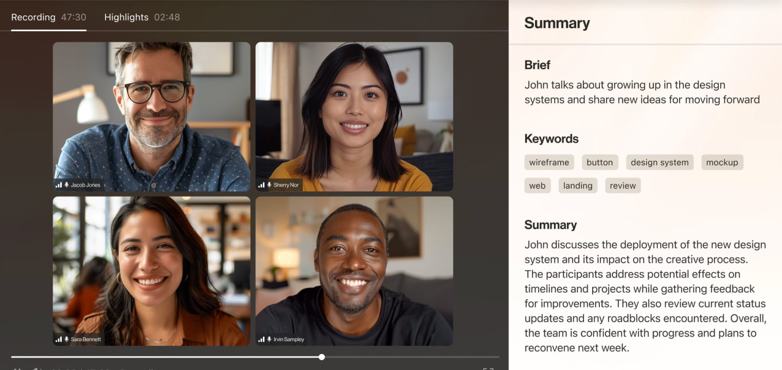Screenshot of RingCentral
