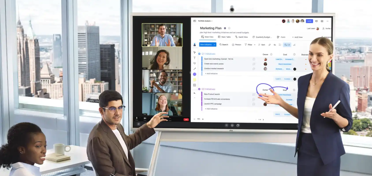 teams-using-vibe-board-as-all-in-one-meeting-solution